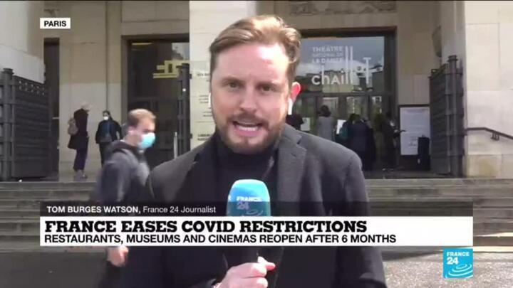 'Liberation' for France as cafes, museums reopen after 6 months