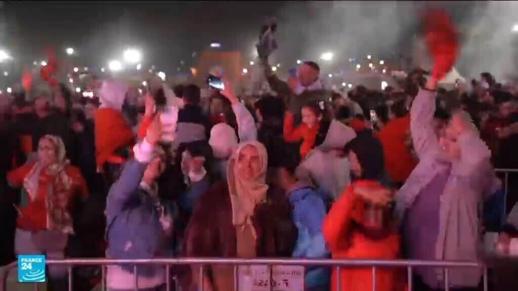 أفراح في شوارع المغرب بعد تأهل "أسود الأطلس" لنهائي كأس الأمم الإفريقية