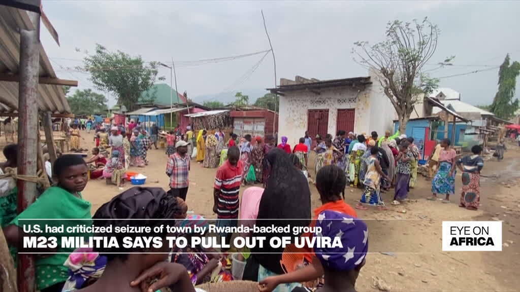 طلبت ميليشيا M23 الانسحاب من المدينة الرئيسية في جمهورية الكونغو الديمقراطية بناءً على طلب الولايات المتحدة