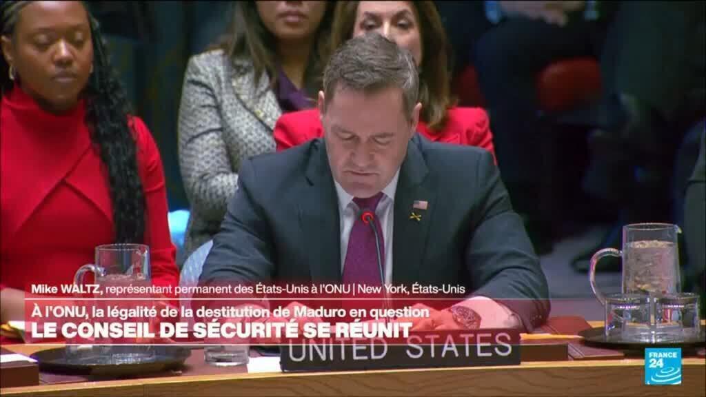 À l'ONU, le conseil de sécurité se réunit sur la légalité de la destitution de Maduro