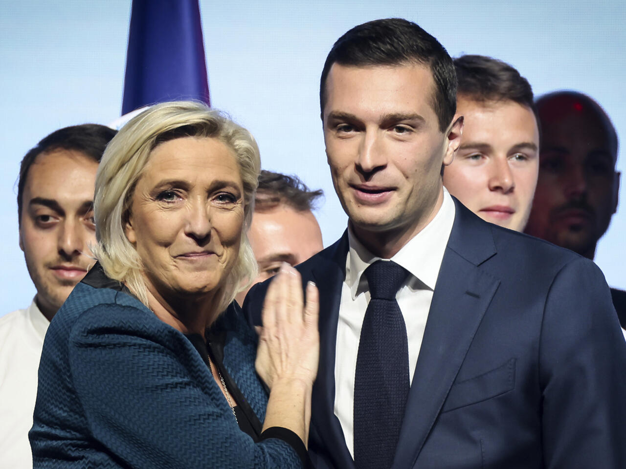 As Le Pen's presidential hopes hang in the balance, Bardella waits in the  wings