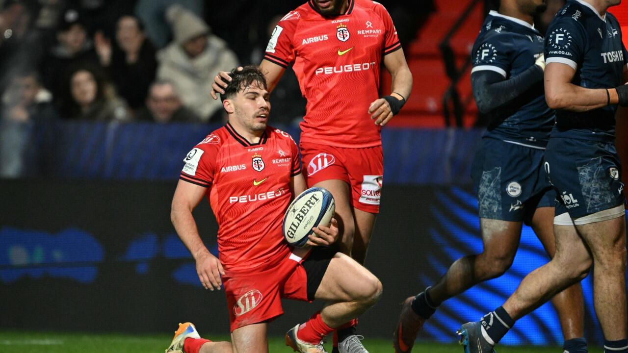 Dupont guides Toulouse to Champions Cup last 16 after Sale hammering