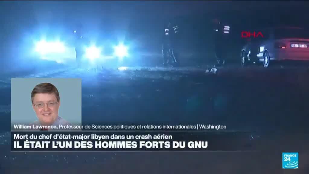 Mort du chef d'état-major libyen dans un crash en Turquie