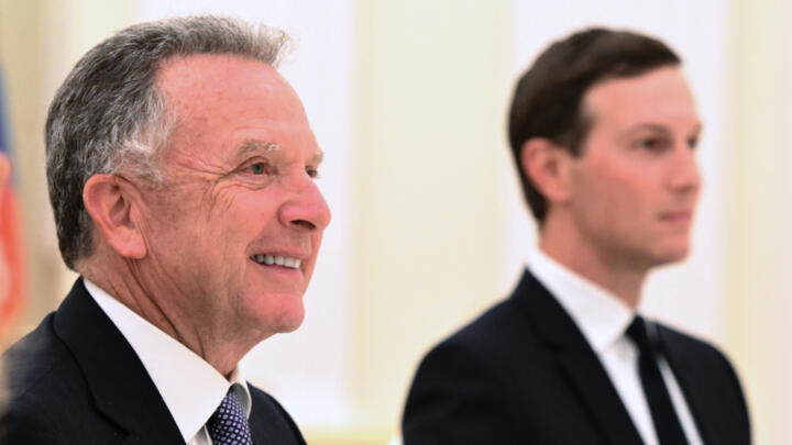 Special envoy Steve Witkoff and Jared Kushner, US President Donald Trump's son-in-law attend talks with Russian President Vladimir Putin at the Kremlin on December 2, 2025.