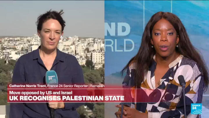 UK recognises Palestine: West Bank welcomes the move