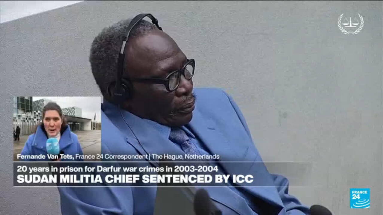 ICC sentences Sudan militia chief to 20 years for 2003–2004 Darfur war crimes