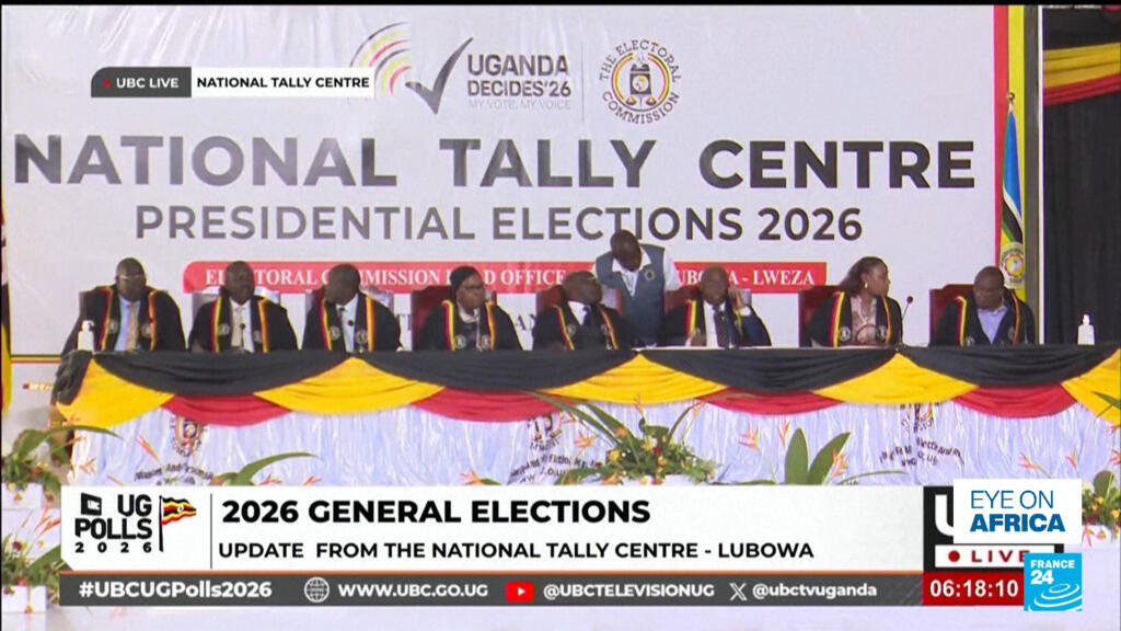 Preliminary results begin to emerge from Uganda's presidential election