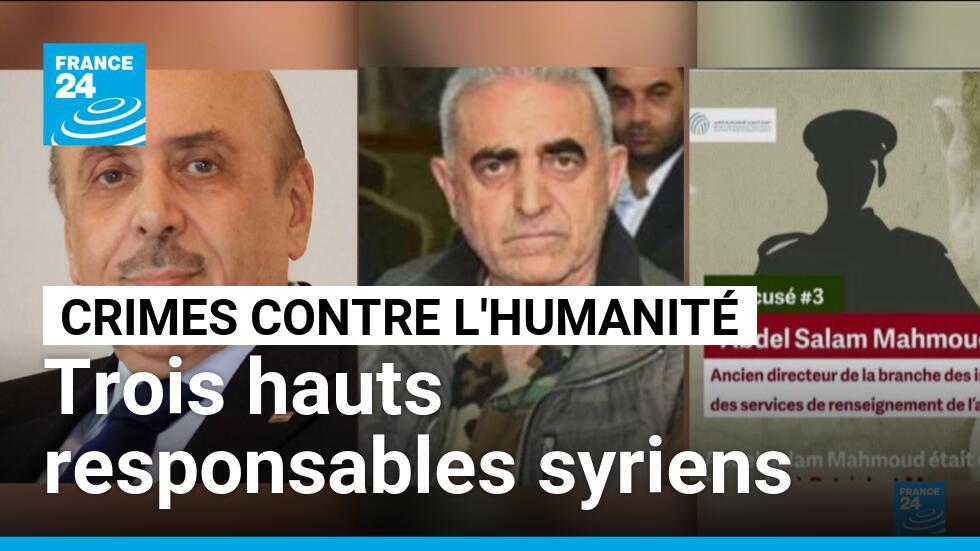 À Paris, trois hauts responsables syriens jugés pour crimes contre l'humanité