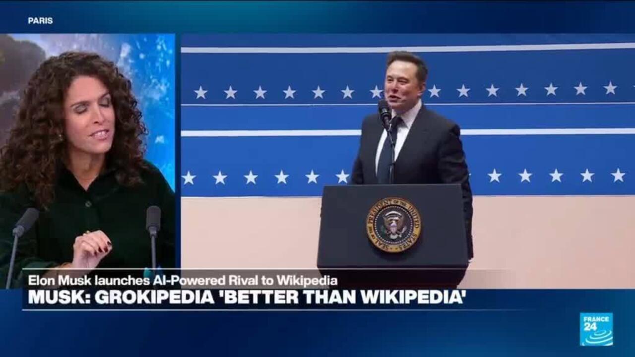Musk launches Grokipedia to rival 'left-biased' Wikipedia