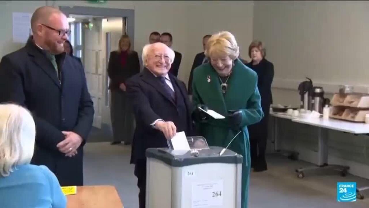 Voters head to the polls to decide new Irish president Voters head to the polls to decide new Irish president