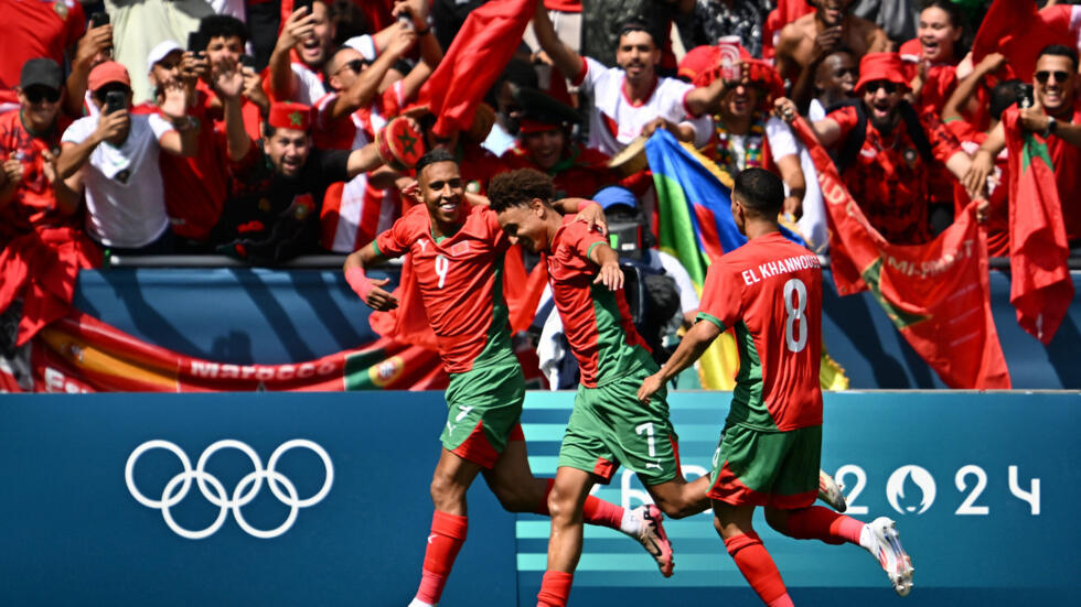 Paris 2024 le Maroc s'impose en football contre l'Argentine au terme