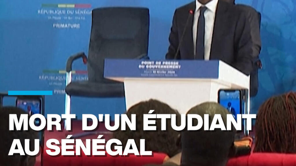Mort d'un étudiant au Sénégal : Dakar reconnaît des "actes de violence" des forces de sécurité