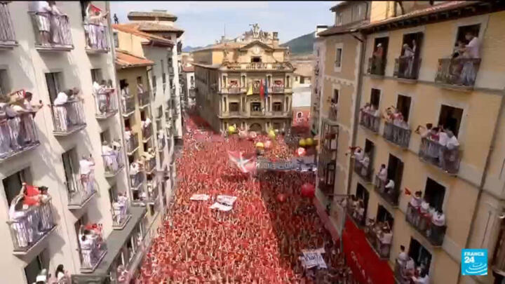 San Fermin bull-running festival kicks off in Spain
