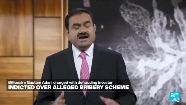 Gautam Adani charged with defrauding investors in alleged bribery scheme