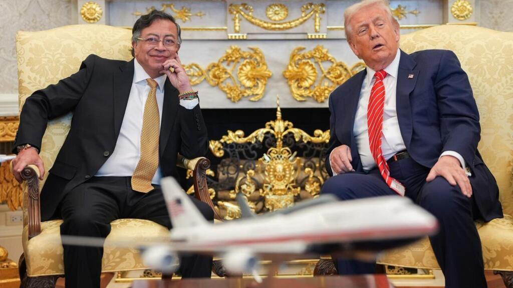 Petro y Trump toman tono conciliador tras un año de tensiones