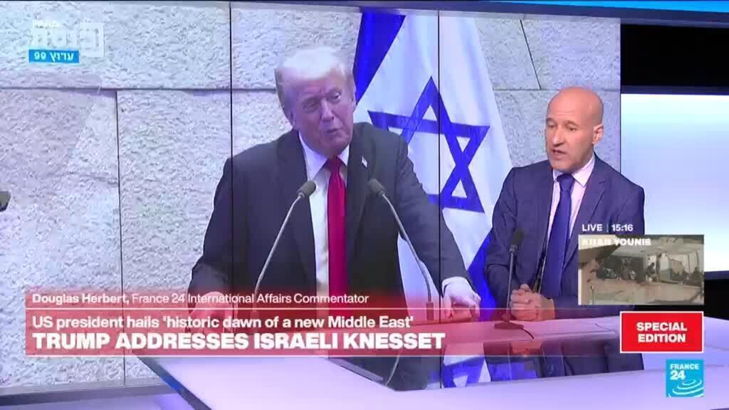 In a ‘wishful thinking’ address, Donald Trump hails ‘historic dawn of a new Middle East’