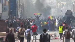 Clashes in Dakar