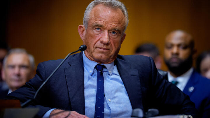 Health and Human Services Secretary Robert Kennedy Jr. appears before the Senate Finance Committee at the Dirksen Senate Office Building on September 04, 2025 in Washington, DC.