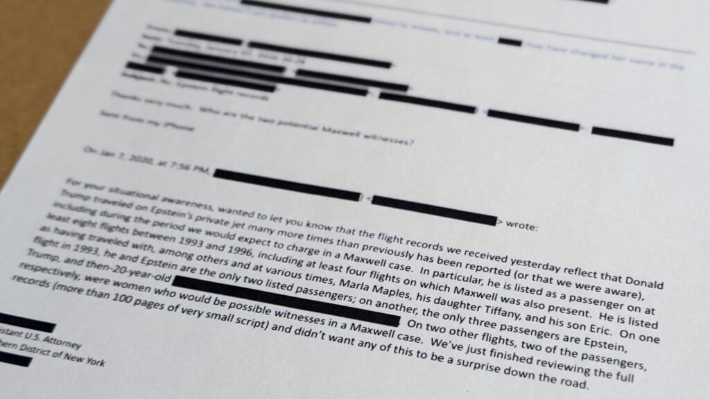 Affaire Epstein : ses liens avec Donald Trump au cœur de nouveaux documents publiés