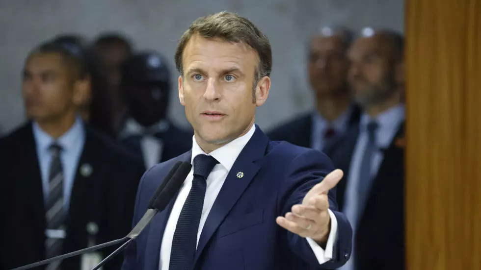 Macron dismisses Russia’s baseless and ridiculous hints that France had ‘role’ in Moscow attack 🇫🇷