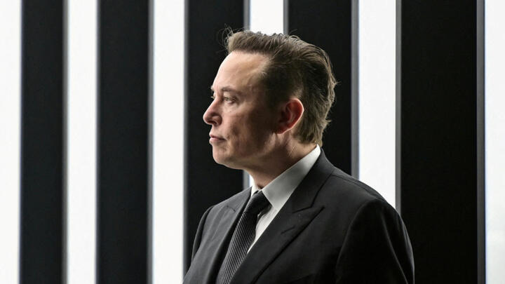 Elon Musk attends the opening ceremony of the new Tesla Gigafactory for electric cars in Gruenheide, Germany, March 22, 2022.