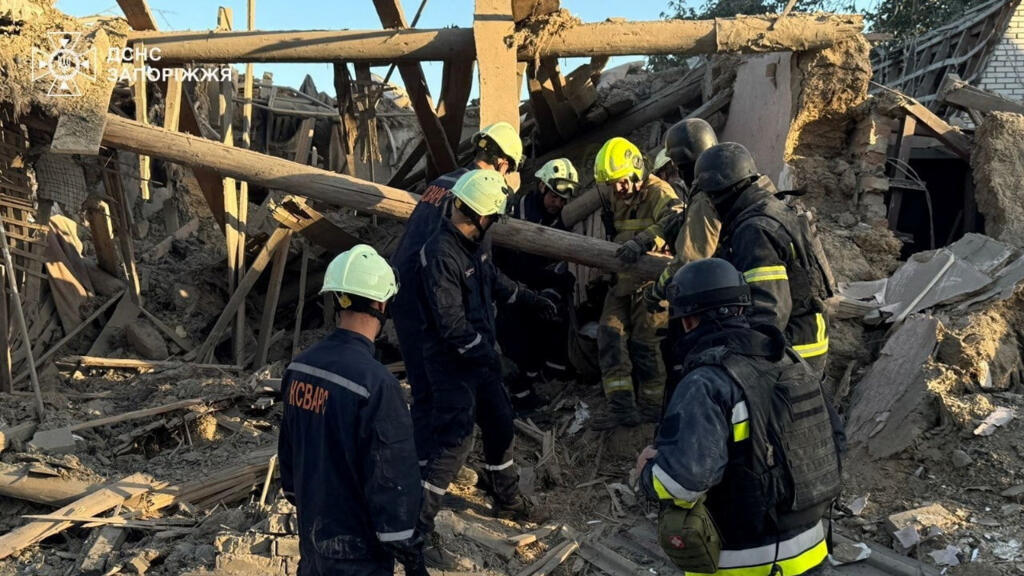 Guerre en Ukraine : au moins trois morts dans un bombardement russe à Zaporijjia