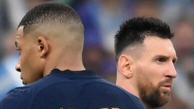 Global media hail Messi, Mbappé after most exciting final in World Cup history 1 Kylian Mbappé and Lionel Messi look on during the FIFA World Cup final match between Argentina and France on December 18, 2022.