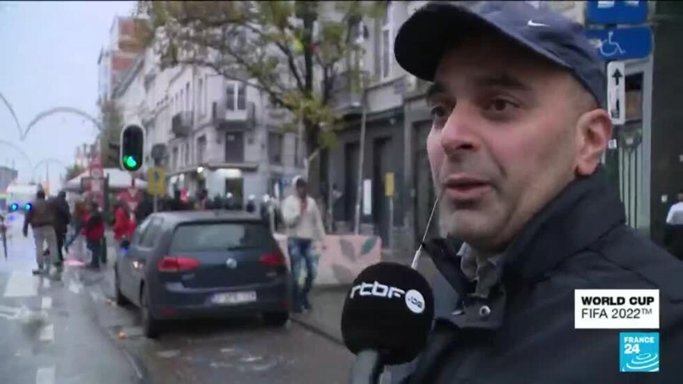 World Cup riots in Brussels after Morocco beat Belgium - France 24