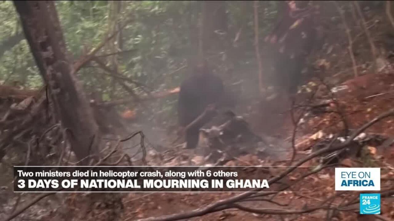 Ghana : three days of national mourning