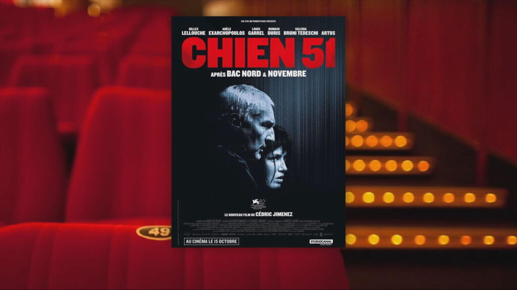 Adèle Exarchopoulos et Gilles Lellouche dans le Paris dystopique de "Chien 51"