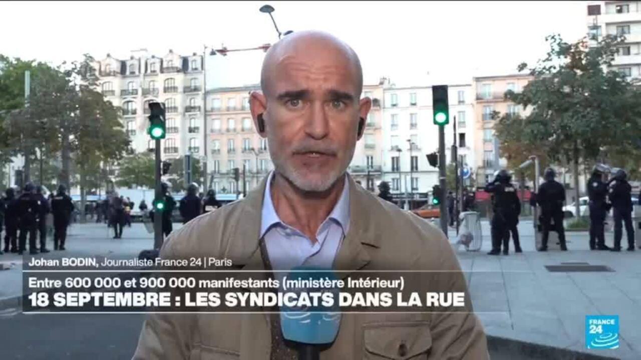 France : entre 600 000 et 900 000 manifestants selon le ministère de l'Intérieur