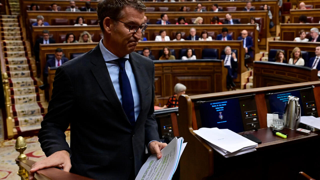 España Alberto Núñez Feijóo pierde la primera votación sobre su