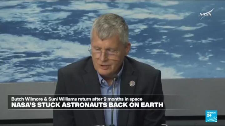 NASA 'overjoyed' with return of stranded astronauts, says agency official