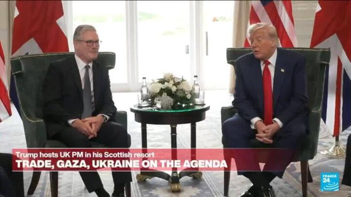 REPLAY: Trump says Gaza ceasefire 'possible' amid Starmer talks