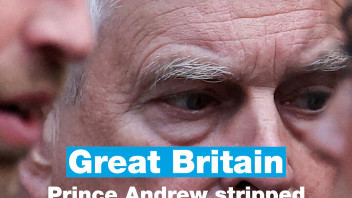 Great Britain: Prince Andrew stripped of titles over Epstein case