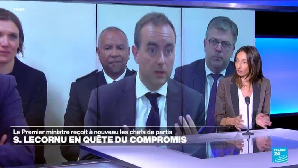 France : Sébastien Lecornu reçoit à nouveau les chefs de partis