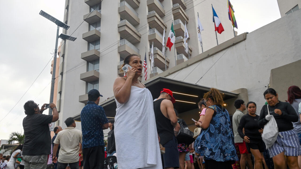 زلزال قوي يضرب مكسيكو (ا ف ب)