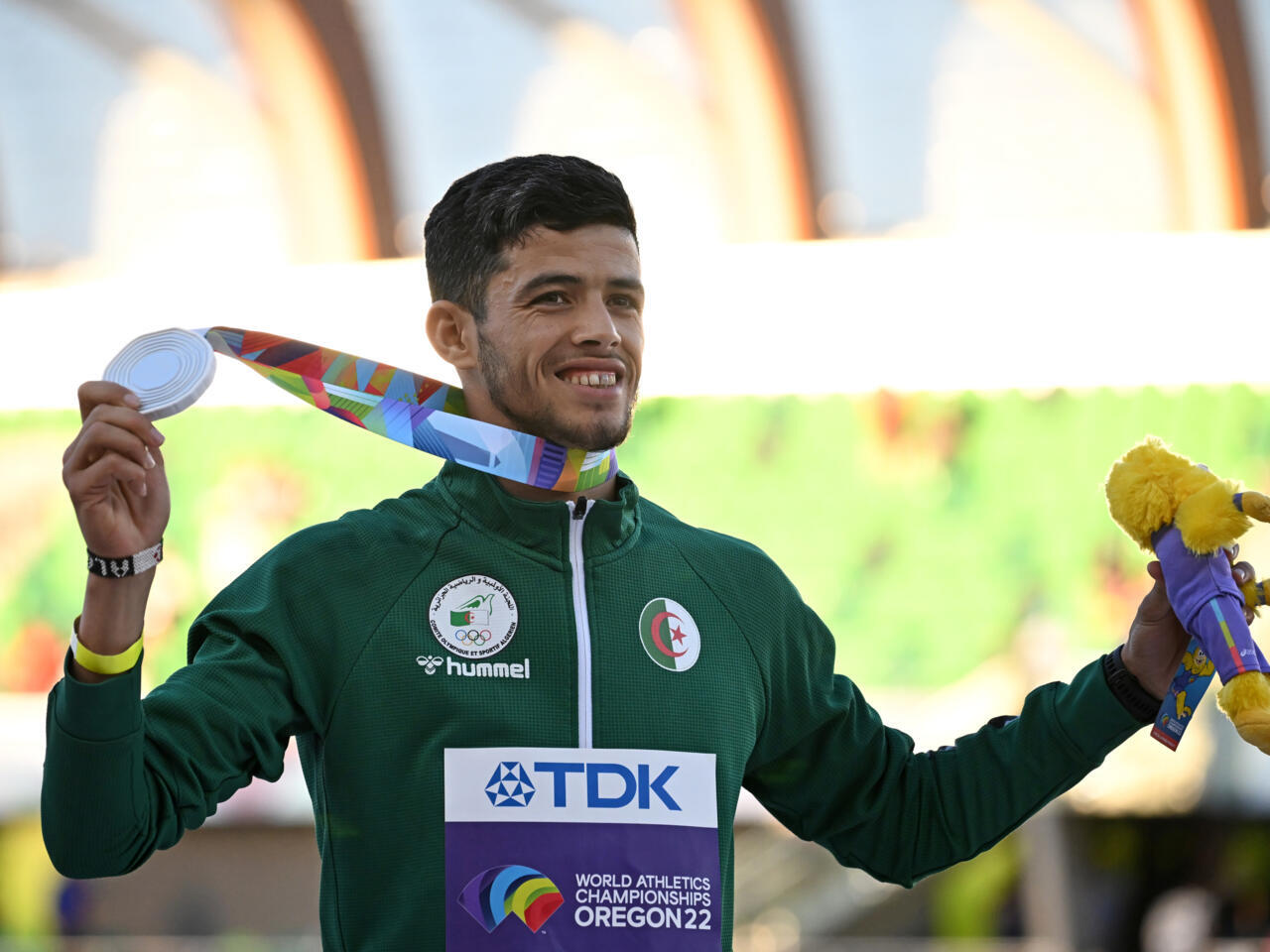 مونديال يوجين: الجزائري سجاتي "قانع بالفضة والذهب في باريس 2024"