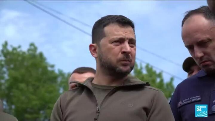 Nova Kakhovka dam destruction: Ukraine's Zelensky visits flooded region of Kherson