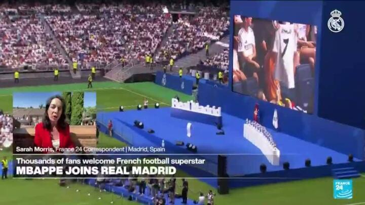 Tens of thousands to welcome Mbappe to Real Madrid
