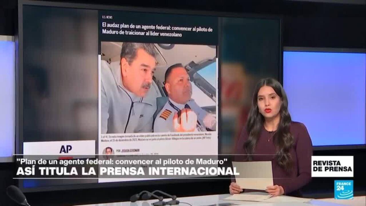 «El audaz plan de un agente federal: convencer al piloto de Maduro de traicionarlo»: ‘AP’