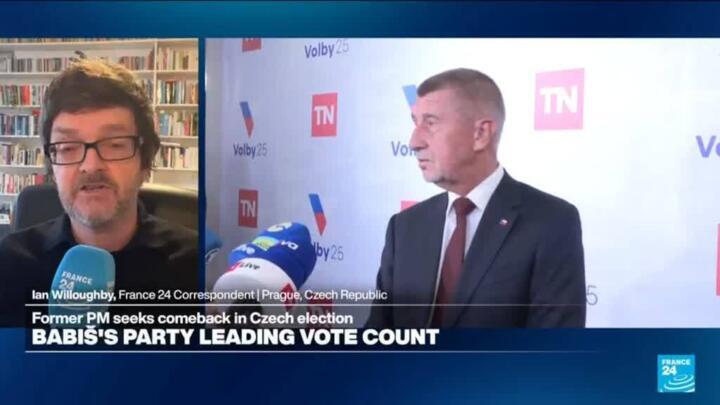 Billionaire Babis's party on track to win Czech election