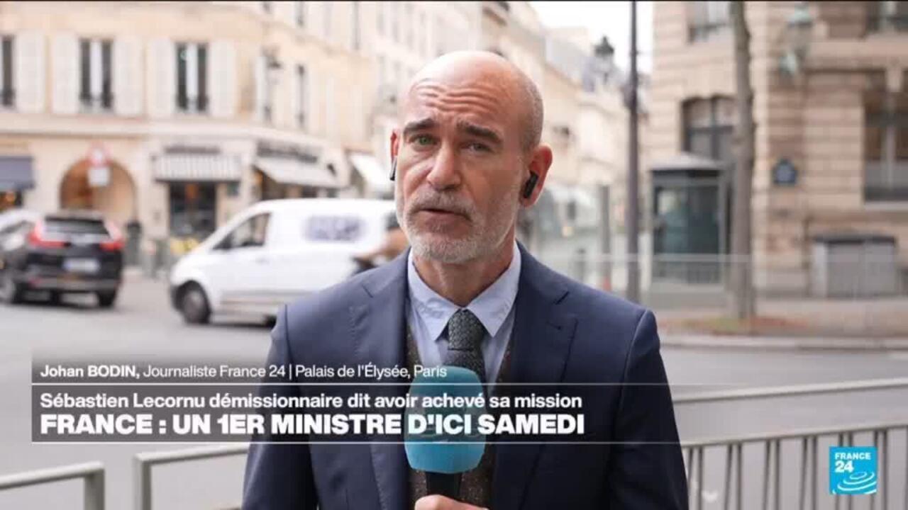 France : un Premier ministre d'ici 48 heures, Sébastien Lecornu dit avoir achevé sa mission
