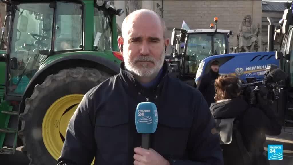 Dermatose, Mercosur : 350 tracteurs sont entrés dans Paris