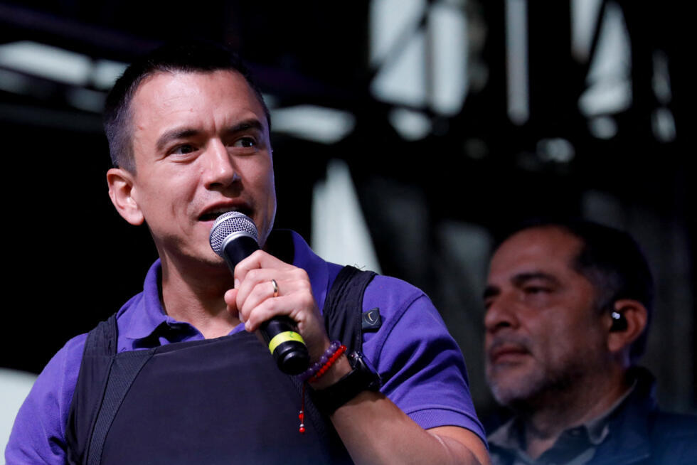 El presidente electo de Ecuador anuncia lucha contra corrupción y  criminalidad