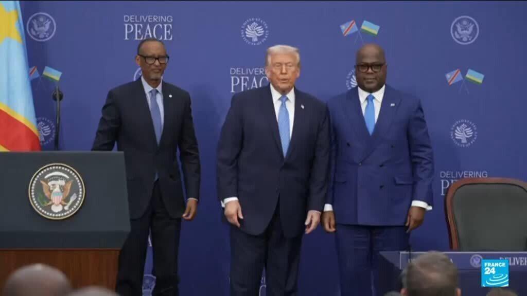 RDC et Rwanda: Trump vante un accord de paix "miracle"