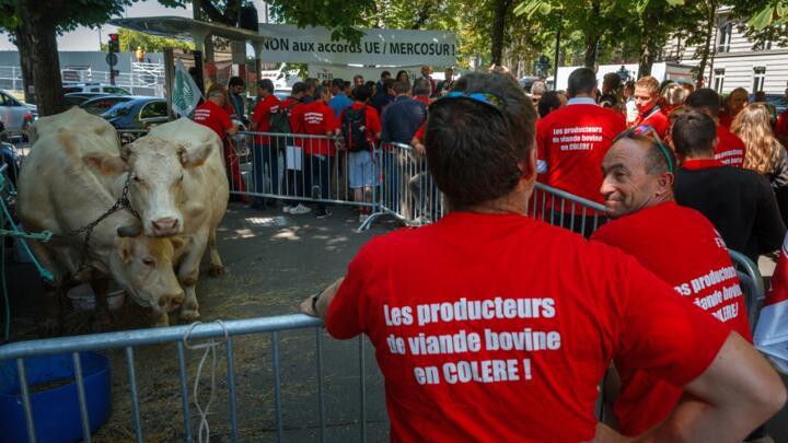 The EU's trade deal with South American bloc Mercosur has faced French-led opposition over agricultural concerns.