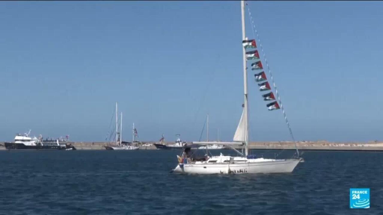 Mandela’s grandson joins flotilla carrying aid to Gaza