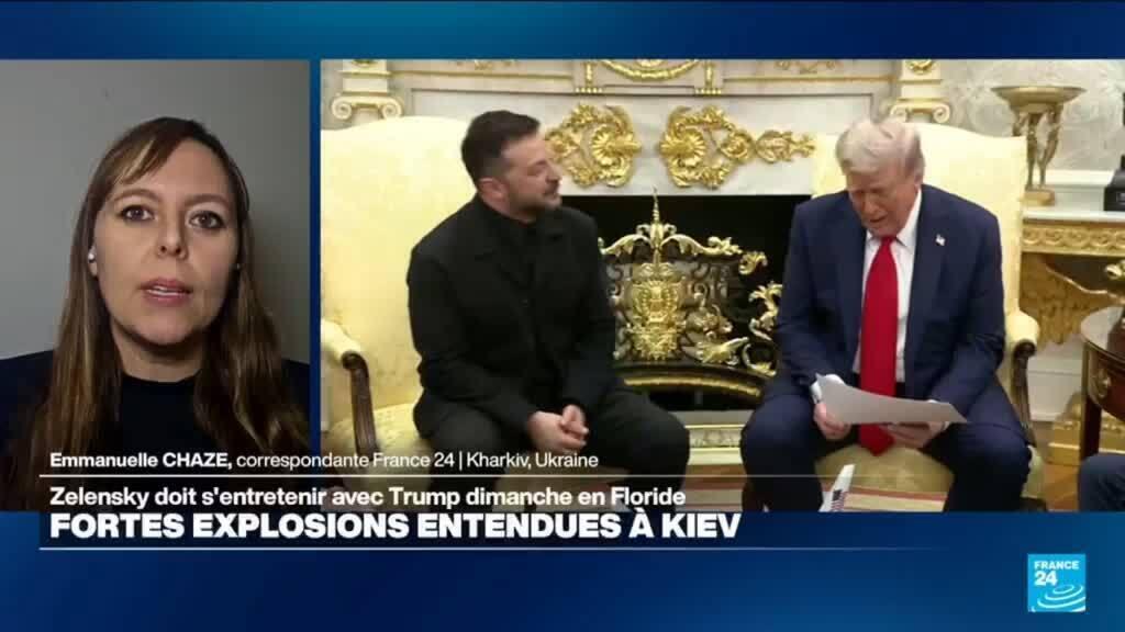 Guerre en Ukraine : des explosions entendues dans la capitale