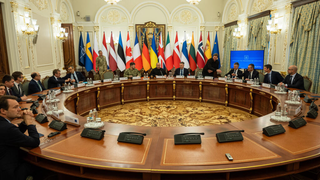 Ukraine peace plan discussed by European security advisers before leaders’ summit